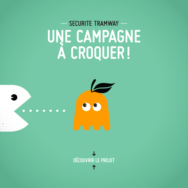 Sécurité Tramway : Une campagne a croquer !